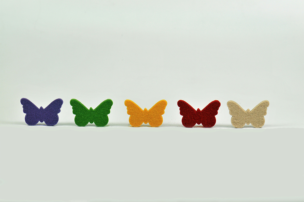 KUIFORTI Autositzbezug, Schmetterling-Design, mit Schmetterling