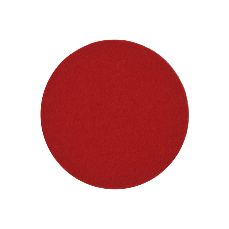 Filz Untersetzer 10x10cm - 4 Formen & Farben Ohne Box